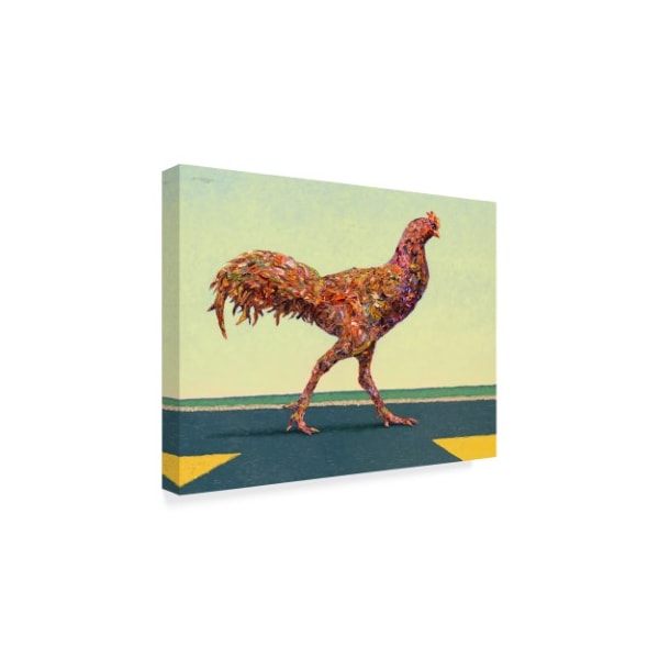 James W. Johnson 'Head On Chicken' Canvas Art,24x32